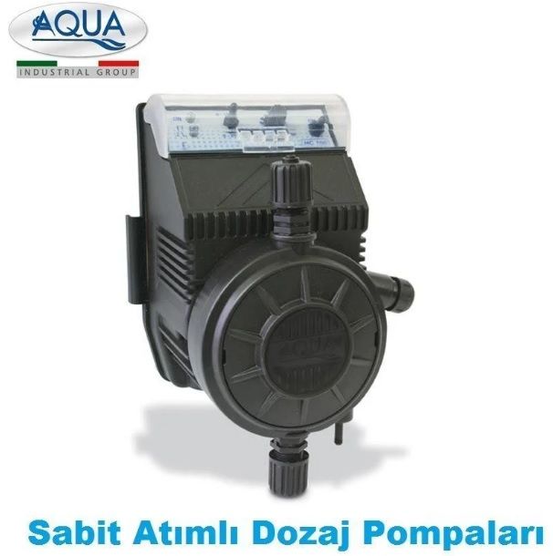 Aqua HC 100 02-07   ( 2 L/h - 7 Bar) 12 VDC  Sabit Atımlı Dozaj Pompası