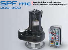 STAR SPFmc 300 T - 3.HP 380V TERMİSTÖR KORUMALI PANOLU ENDÜSTRİYEL TİP FOSEPTİK DALGIÇ POMPA