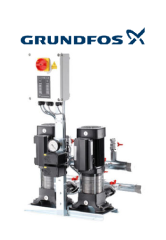 GRUNDFOS HYDRO MULTİ-S 2CMV 5-6 - 2x1,6 HP 380V 2 POMPALI DİKEY MİLLİ SESSİZ PAKET HİDROFOR