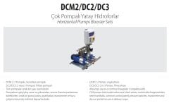 Aquastrong  DCM2 XHC 2-6       2X1Hp 220V  İki Pompalı Yatay Hidrofor