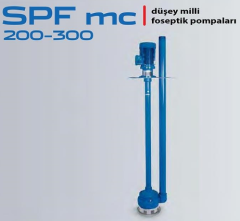 STAR SPF-MC 300 T 3.HP 380V DÜŞEY MİLLİ FOSEPTİK POMPA