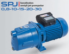 STAR SPJ  10 M - 1 HP 220V  KENDİNDEN EMİŞLİ JET TİPİ POMPA