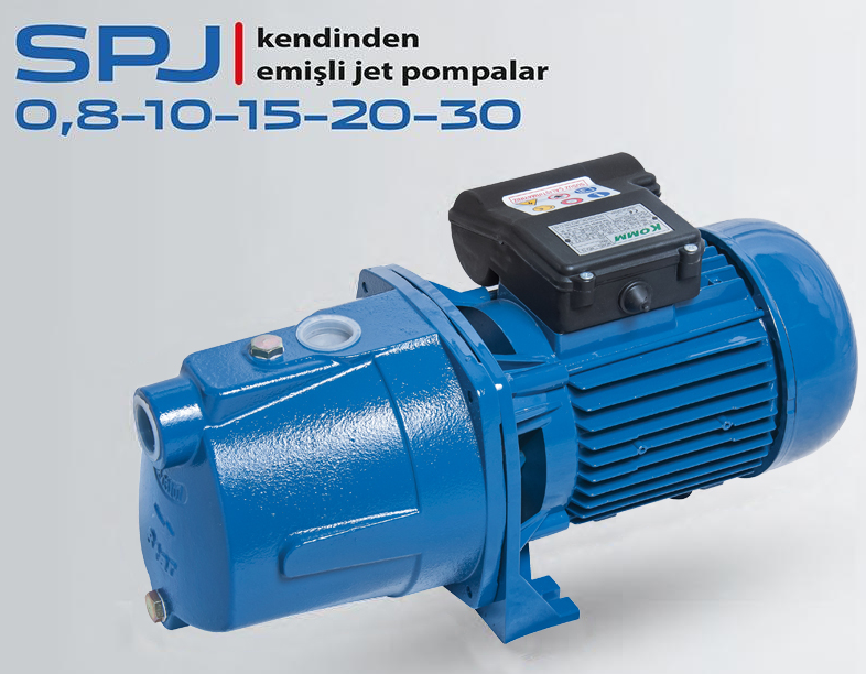 STAR SPJ 15 T - 1.5 HP 380V  KENDİNDEN EMİŞLİ JET TİPİ POMPA