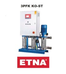 Etna 3PFK KO-ST12/5-30*  3x4Hp  Üç Pompalı Komple Paslanmaz Çelik Panodan Frekans Kontrollü Çok Kademeli Sessiz Hidrofor (Aisi 304)