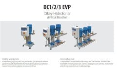 Aquastrong  DC1 EVP6H-6/2.2 T       3Hp 380V  Tek Pompalı Dikey Hidrofor