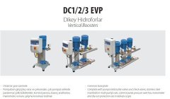 Aquastrong  DC2 EVP6H-10/4 T       2x5.5Hp 380V  Çift Pompalı Dikey Hidrofor