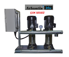 ATLANTİS YKDIK 7-6 KM 2.HP 220V ÇİFT POMPALI PANOLU PAKET HİDROFOR