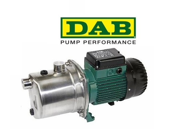 DAB JETİNOX 82 T 0.8 HP 380V PASLANMAZ ÇELİK GÖVDELİ SESSİZ JET TİPİ POMPA