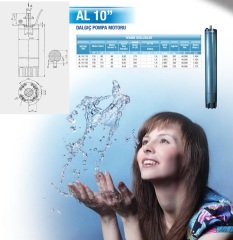 Alarko   ALK 8\'\'  30      30Hp  380V    8\'\' Derin Kuyu Dalgıç Motor (Tek Motor)