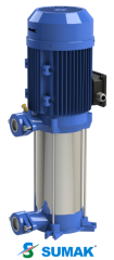 SHT6-180/10 1.8 HP 380V DÜŞEY MİLLİ KADEMELİ POMPA