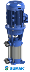 SHT34/5 10 HP 380V DÜŞEY MİLLİ KADEMELİ POMPA