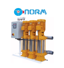 NORM NBH  3/1403 CT 3x4 HP 380V DÜŞEY 3 POMPALI TAM OTOMATİK PAKET HİDROFOR