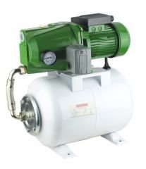 Atlantis Blu JCP100-ST  1 Hp 220V  24 litre Yatık Tanklı Hazır Jet Pompalı Paket Hidrofor Seti