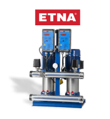 ETNA 2P EPH B-M 46 - 2x2 HP 380V ÇİFT POMPALI ÇOK KADEMELİ SESSİZ DİK MİLLİ HİDROFOR