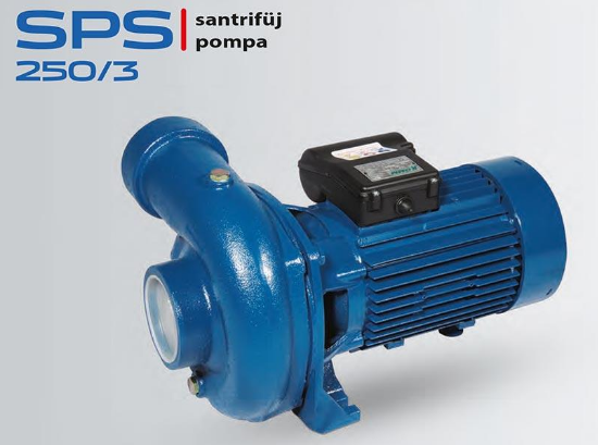 STAR SPS 250/3 T - 2 HP 380V TEK KADEMELİ SANTRİFÜJ POMPA