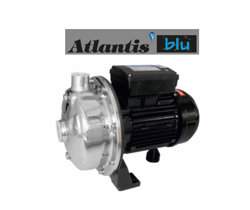 ATLANTİS BLU  KAF1 150T/316 - 1.5 HP 380V KOMPLE PASLANMAZ ÇELİK KAPALI FANLI SANTRİFÜJ POMPA