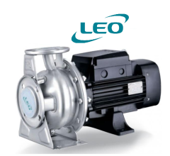 LEO XZS100-65-200/150 - 20 HP 380V TEK KADEMELİ PASLANMAZ ÇELİK ENDÜSTRİYEL SANTRİFÜJ POMPA
