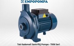 Empo TKM B 100 M   1Hp 220V   Tek Kademeli Santrifüj Pompa