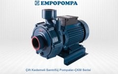 Empo  ÇKM 300 M   3Hp 220V  Çift Kademeli Santrifüj Pompa (YÜKSEK DEBİLİ MODEL)(2'' GİRİŞ ÇIKIŞ)