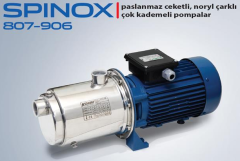 STAR SPİNOX 904 M - 2 HP 220V KOMPLE PASLANMAZ ÇELİK ÇOK KADEMELİ POMPA