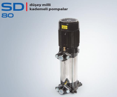 STAR SD 80/8 T - 1.5 HP 380V DÜŞEY MİLLİ KADEMELİ POMPA (NORİL FANLI)