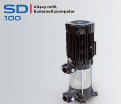 STAR SD 100/5 T - 5.5 HP 380V DÜŞEY MİLLİ KADEMELİ POMPA (NORİL FANLI)