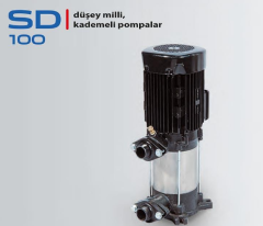 STAR SD 100/9 T - 10 HP 380V DÜŞEY MİLLİ KADEMELİ POMPA (NORİL FANLI)