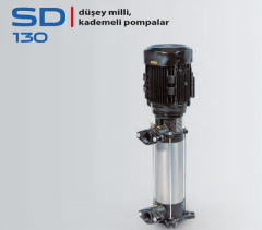 STAR SD 130/4 T - 5.5 HP 380V DÜŞEY MİLLİ KADEMELİ POMPA (NORİL FANLI)