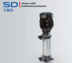 STAR SD 130/5 T - 7.5 HP 380V DÜŞEY MİLLİ KADEMELİ POMPA (NORİL FANLI)