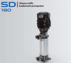 STAR SD 160/5 T - 10 HP 380V DÜŞEY MİLLİ KADEMELİ POMPA (NORİL FANLI)