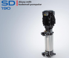 STAR SD 190/4 T - 20 HP 380V DÜŞEY MİLLİ KADEMELİ POMPA (NORİL FANLI)