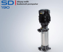 STAR SD 190/5 T - 20 HP 380V DÜŞEY MİLLİ KADEMELİ POMPA (NORİL FANLI)