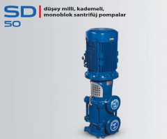 STAR SD 50/2 - 15 HP 380V DÜŞEY MİLLİ KADEMELİ POMPA (DÖKÜM FANLI)