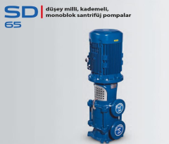 STAR SD 65/1 - 30 HP 380V DÜŞEY MİLLİ KADEMELİ POMPA (DÖKÜM FANLI)