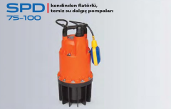 STAR SPD 75 M 0.85 HP 220V YÜKSEK İRTİFALI DRENAJ DALGIÇ POMPA