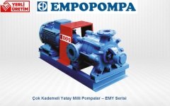 Empo  EMY-40/08      5.5 Hp  380V   Yatay Milli Çok Kademeli Santrifüj Pompa (1500 dev./dak.)