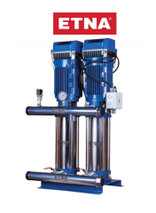 ETNA 2 HF KI 8-8/30 - 2x4 HP 380V ÇİFT POMPALI KOMPLE PASLANMAZ ÇELİK FREKANS İNVERTÖRLÜ HİDROFOR