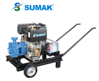 SMKT 750/2 D 7.5 HP 3000 DEVİR DİZEL MOTOPOMP (MARŞLI)