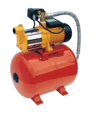 VORTEX VKP S/S 9-06 M - 2.5 HP 220V 50 LT TANKLI YATAY PASLANMAZ ÇELİK FANLI PAKET HİDROFOR