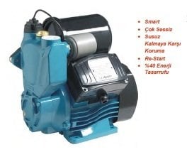 Momentum  DKm175   0.75Hp  220V  Kendinden Emişli Sürtme Fanlı Hidrofor