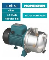 Momentum  PJm101C   1Hp  220V  Paslanmaz Gövdeli Jet Pompa