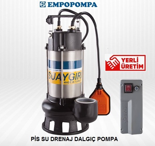 Empo SU AYGIRI  150 T     1.5Hp  380V   Pis Su Dalgıç Pompa