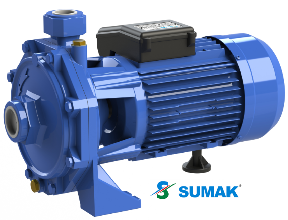 SMK 220-S 2.2 HP 220V SICAK SU ÇİFT KADEMELİ SANTRİFÜJ POMPA