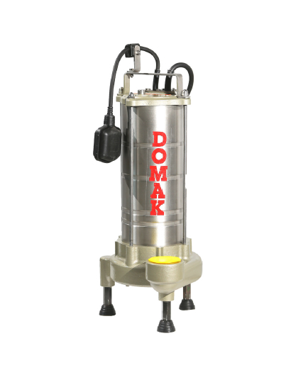 DOMAK AST221 K2 1.5 HP 380V PASLANMAZ ÇELİK GÖVDELİ ATIK SU DALGIÇ POMPA ELEKTROPOMP