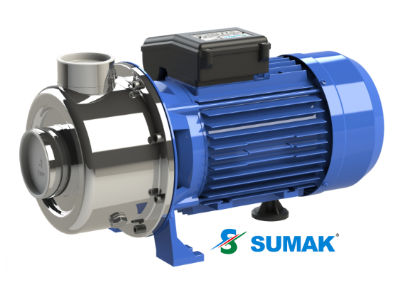 SMİNOX/A-220/2-S 2.2 HP 220V PASLANMAZ SICAK SU SANTRİÜJ POMPA