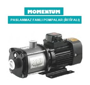 MOMENTUM PCHm4-70   2HP-220V   PASLANMAZ FANLI KADEMELİ POMPA