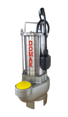 DOMAK ASM26 B4 - 1.5 HP 220V PARÇALAYICI BIÇAKLI ATIK SU DALGIÇ POMPA