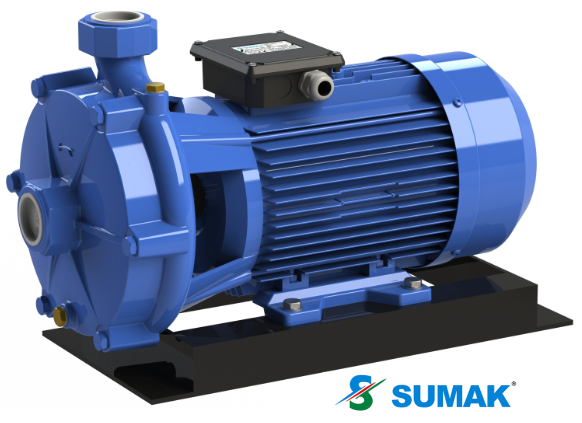 SMKT550-B  5.5 HP 380V ÇİFT KADEMELİ BRONZ ÇARKLI SANTRİFÜJ POMPA