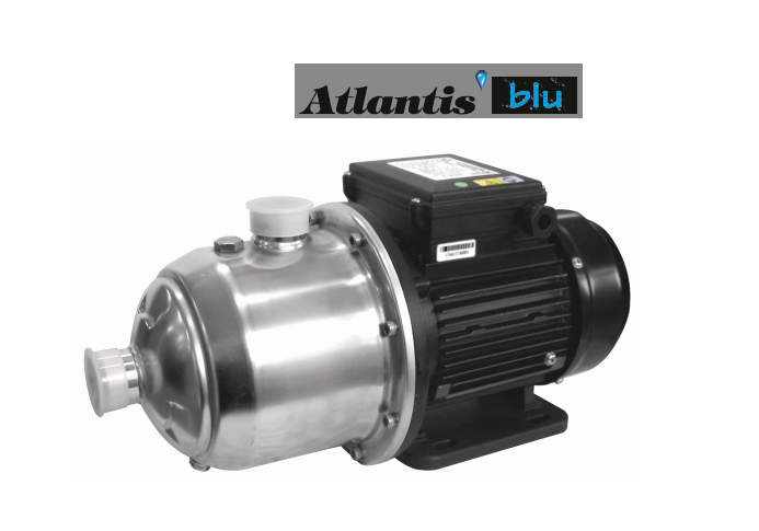 ATLANTİS MİX 7-1.5/5KM - 2 HP 220V PASLANMAZ ÇELİK GÖVDELİ ÇOK KADEMELİ SANTRİFÜJ POMPA