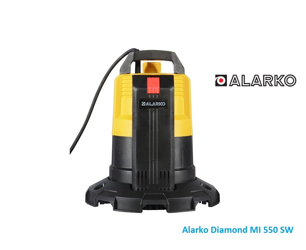 Alarko Diamond MI 550 SW 0.75Hp 220V Temiz, Az Kirli Sular ve Yağmur Suları İçin Çok Amaçlı Dalgıç Pompa